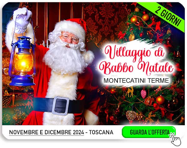 Villaggio di Babbo Natale Montecatini Terme Toscana edizione 2024